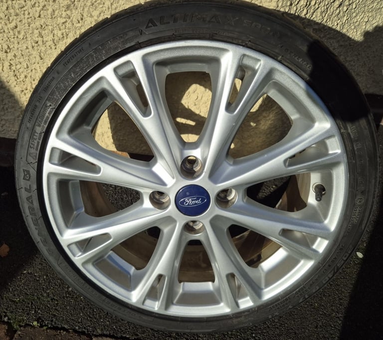image for Ford Fiesta Mk7.5 17” x 7” Zetec S / Titanium Alloy Wheel And Tyre