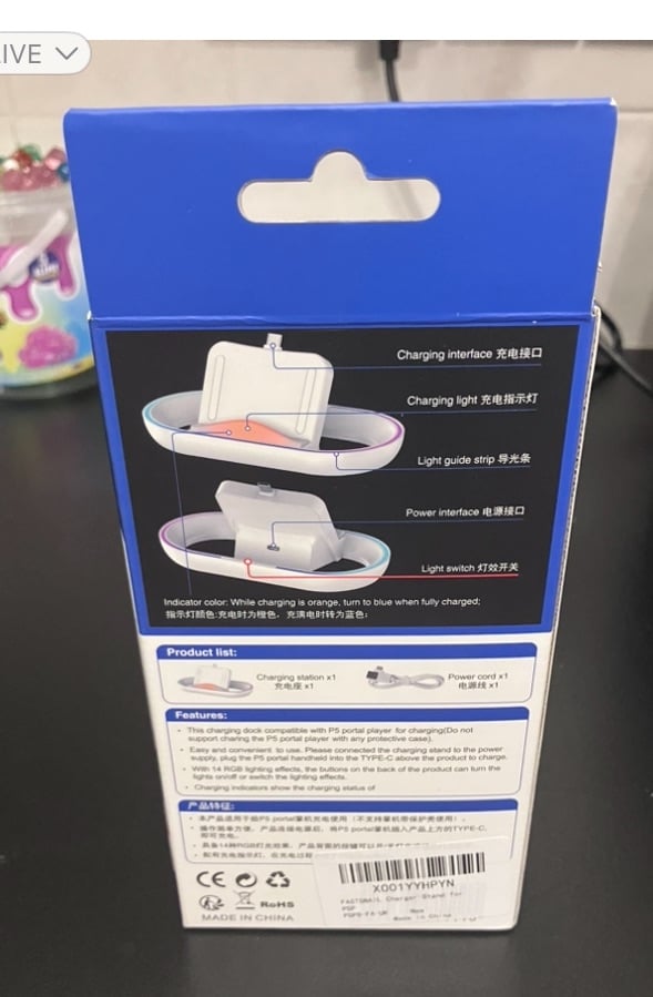 Ps5 with controller + ps5 portal