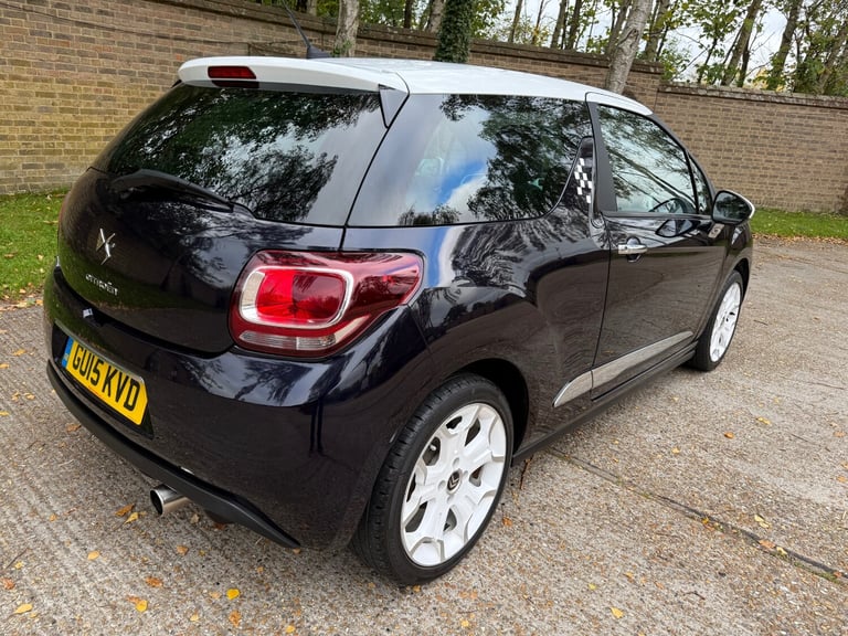 2015 Citroen DS3 1.2 PureTech DSign Ice 3dr HATCHBACK Petrol Manual
