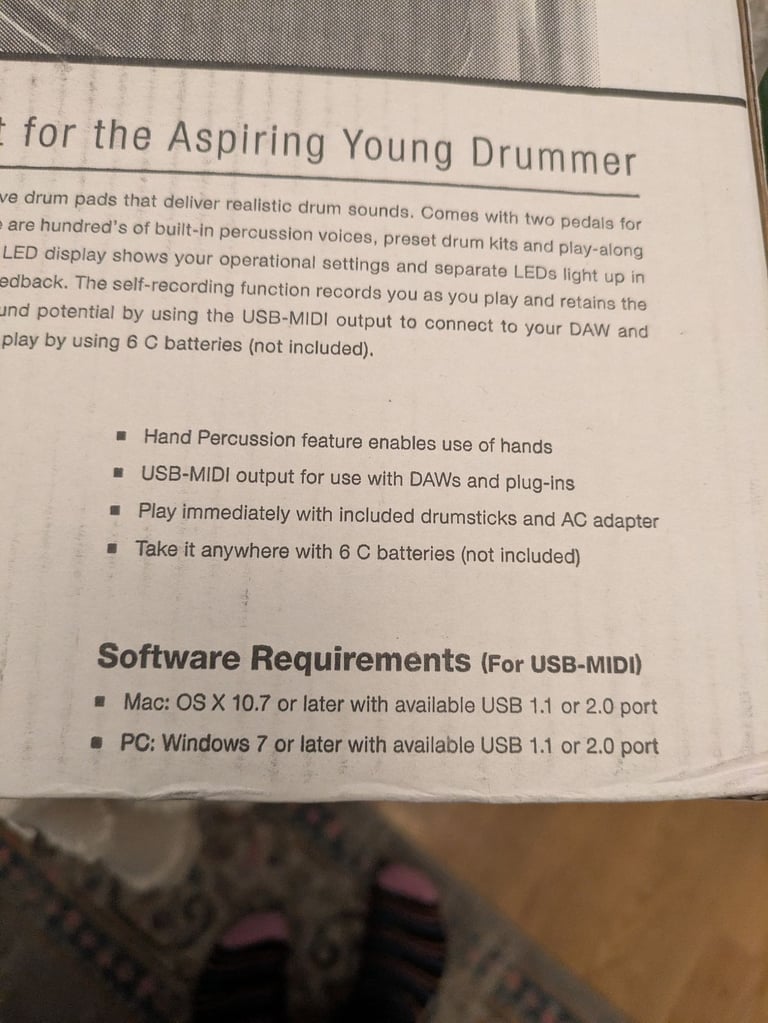 Alesis Compact 7 Pad Portable Tabletop Drum Kit