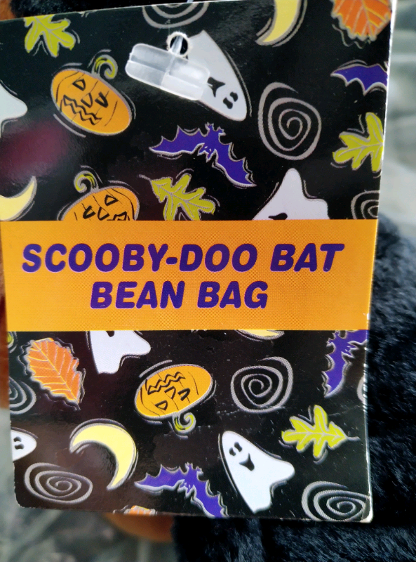 ScoobyDoo Bat Bean Bag 9" plush rare collectable in Basingstoke