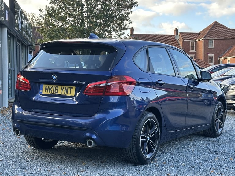 2018 Bmw 2 Series 2.0 Sport Active Tourer Diesel Manual 5 Door Hatchback Blue