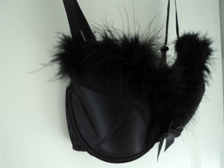 Brand new black 'Christmas' style bra.