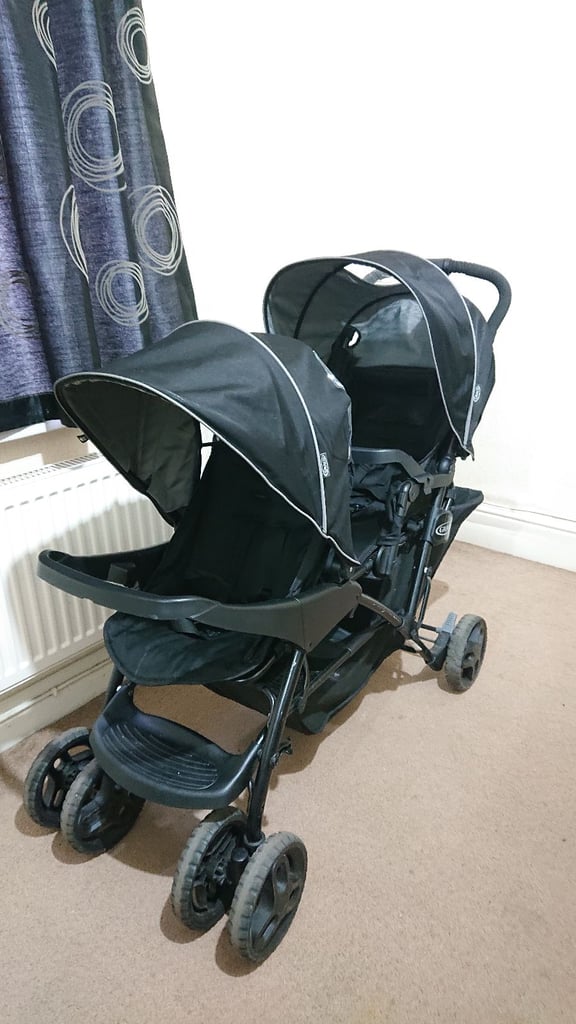 Infant Stroller Graco Stadium Duo Tandem Double And Tandem