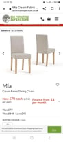6 oak furniture dining chairs 
