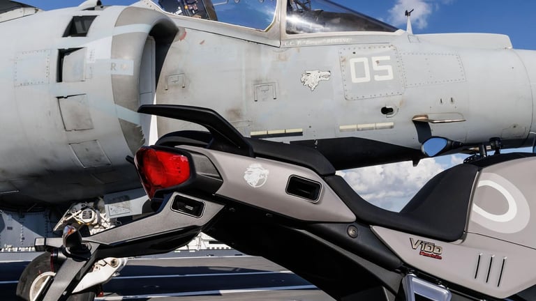 Moto Guzzi V100 Mandello Aviazione Navale