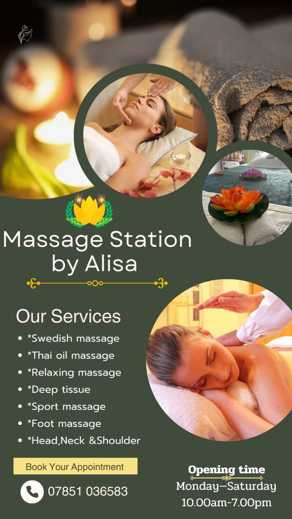 Massage Station by Alisa 🙏
