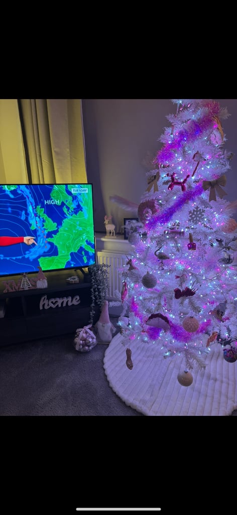 White Christmas Tree