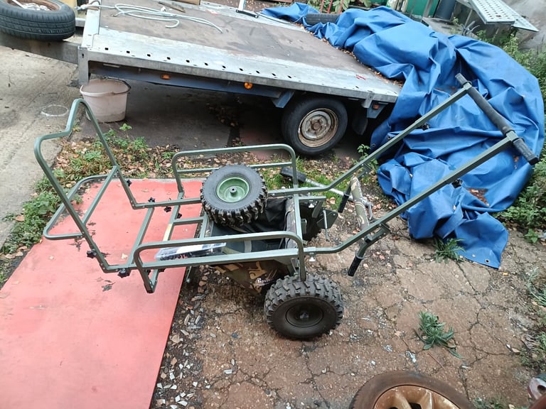 image for Prestige Carp Porter MK2 Fatboy Fishing Barrow Green Carp Fishing