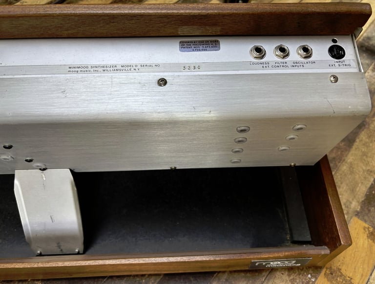 1973 moog model d minimoog S/No 3230