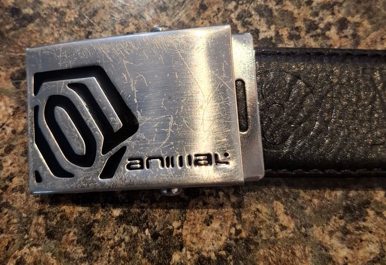 2 x MEN'S LEATHER BELTS