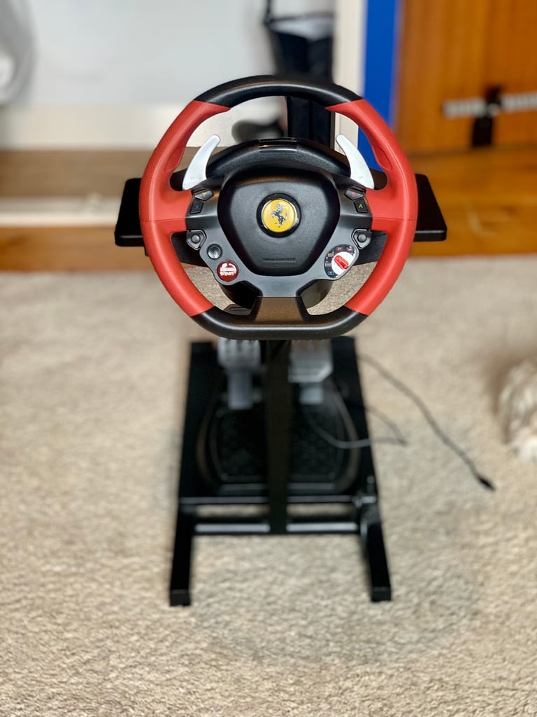 Ferrari Racing Wheel with Stand for XBox One