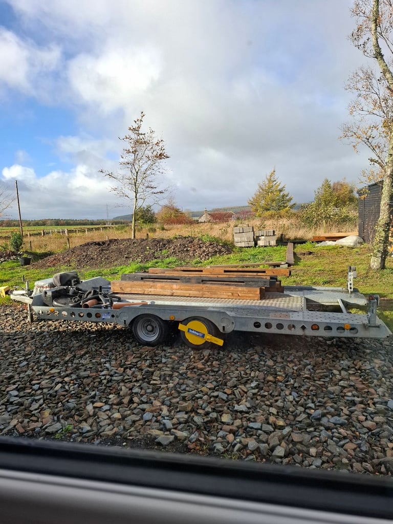 Ivor williams car transporter trailer 