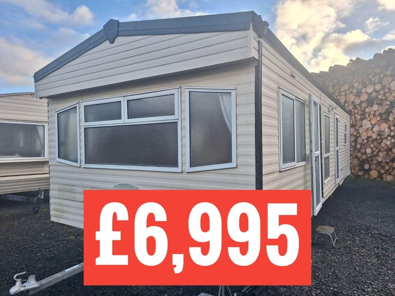 OFF SITE static caravan Scotland double glazed & heated 2 bed Cosalt Baysdale