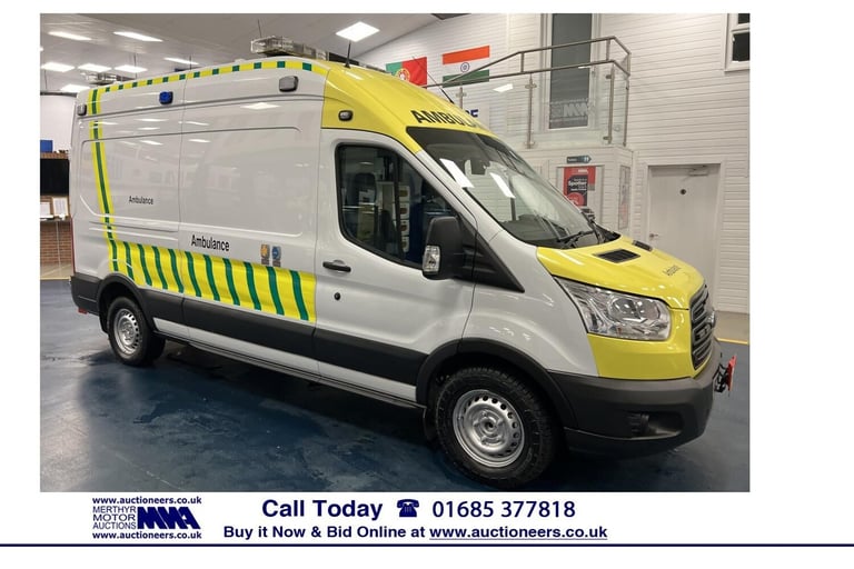 2016 Ford Transit T350 TREND 2.2TDCI 155PS LWB HIGH ROOF AMBULANCE / CAMPER PANEL VAN Diesel Manual