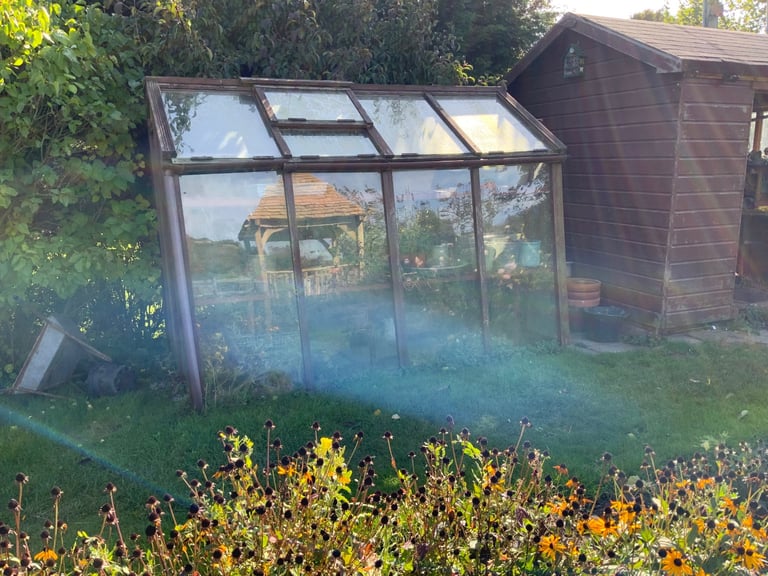 Cedar Framed Greenhouse