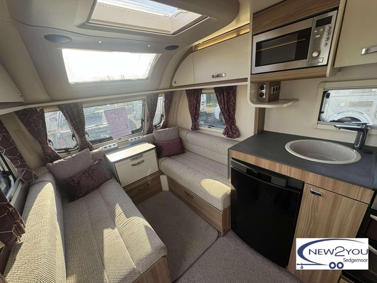 2020 Swift Coastline M4 SB 4 Berth TRANSEVERSE BED Caravan - STOCK NO S090