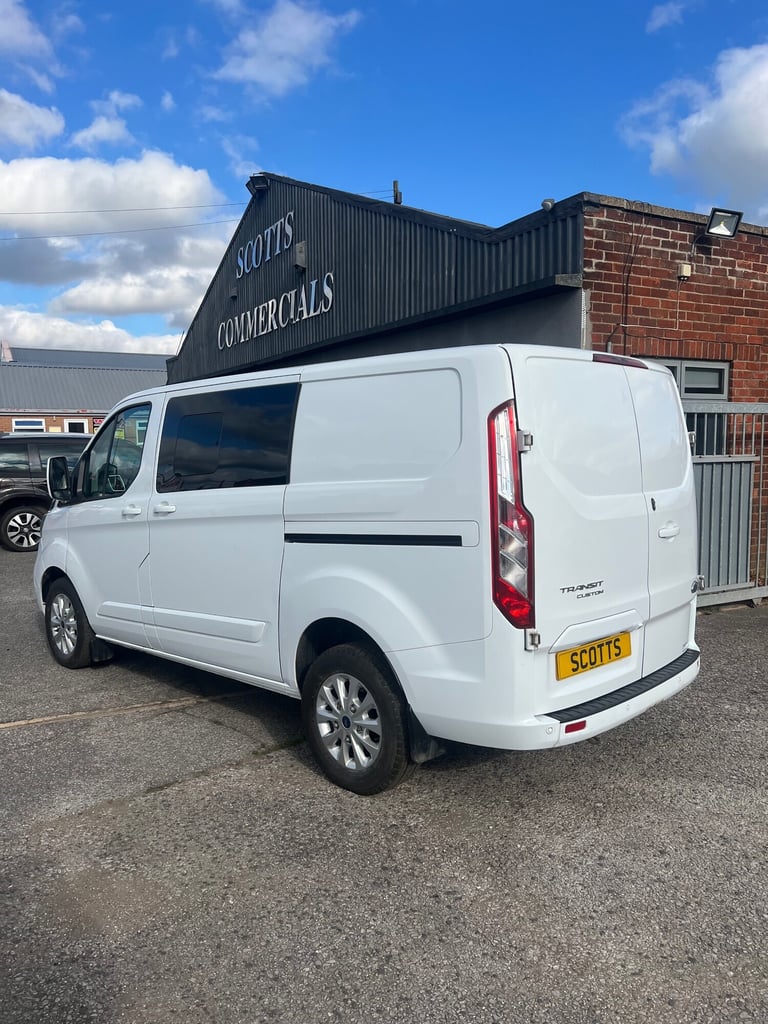 2019 Ford Transit Custom 2.0 EcoBlue 130ps D/Cab SWB Limited Van Crew Van Diesel Manual