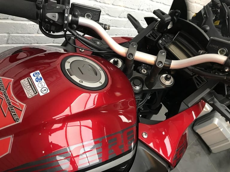 HONDA VFR 1200 X-H, 2018/18 PLATE, 18038 MILES AND FINISHED IN RED