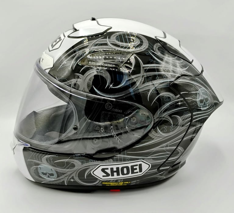 #RARE COLLECTORS ITEM - #SHOEI X-SPIRIT 2 HELMET - YUKIO KAGAYAMA TC-5 - SMALL