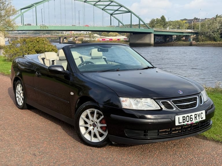 image for 2006 06 SAAB 9-3 2.0T JET CONVERTIBLE 2DR PETROL MANUAL (206 G/KM, 150 BHP)