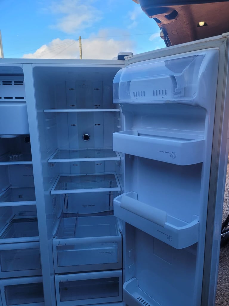 White American fridge and freezer 