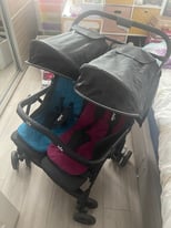 Joie double stroller 