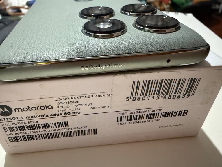 Motorola edge 60 pro 12gb ram 512gb storage smartphone 