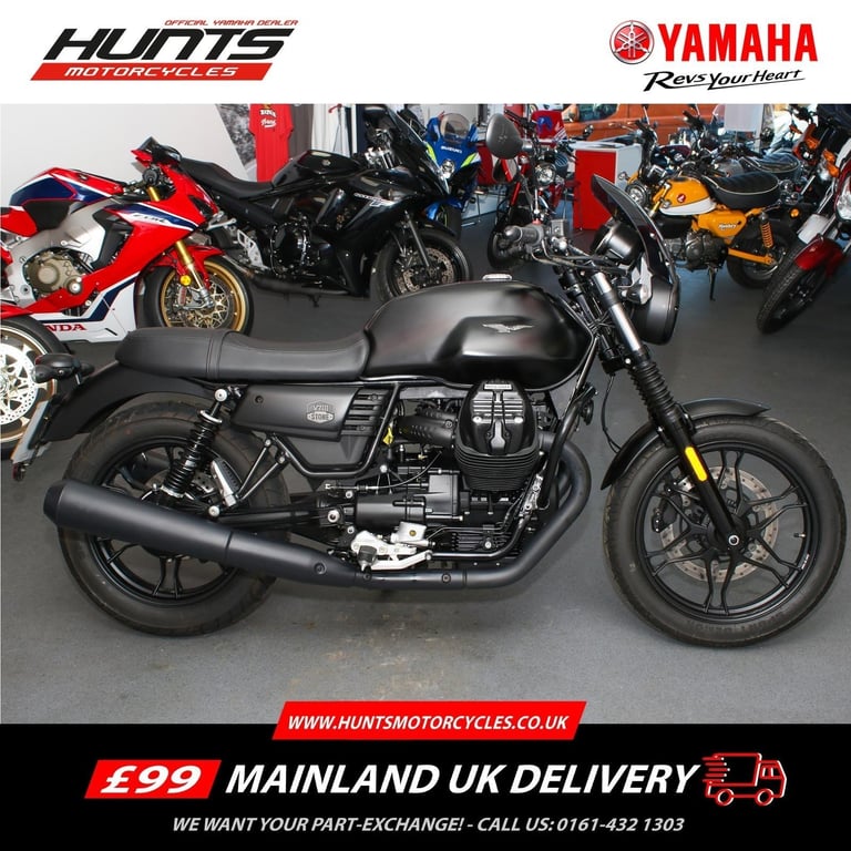 image for 2020 '20 Moto Guzzi V7 750 III Stone. 1 Owner. JUST 823 MILES FROM NEW. £6,495