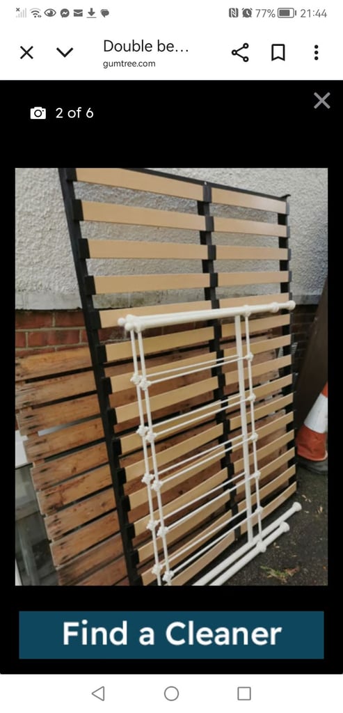 Double bed frame 