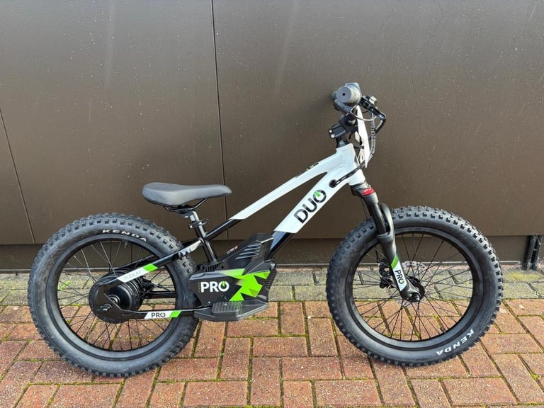 DUO BIKES - DUO 20 PODIUM PRO - NEW KIDS ELECTRIC BALANCE BIKE - FOR KIDS AGE 7+