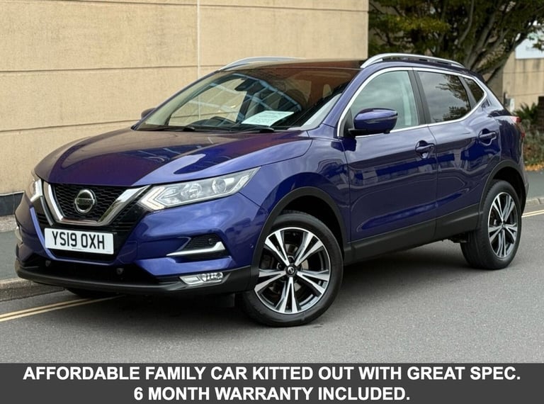 2019 Nissan Qashqai 1.3 DIG-T N-Connecta SUV 5dr Petrol Manual Euro 6 (s/s) (140 ps) HATCHBACK Pe...