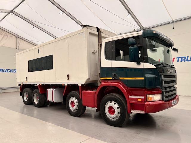 Scania P380 8x4 Rest Cab Bulk Tipper Manual