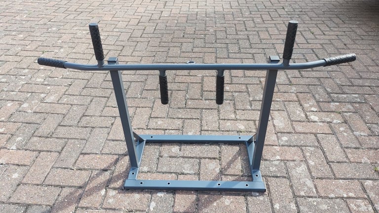 Wall mounted pull up bar