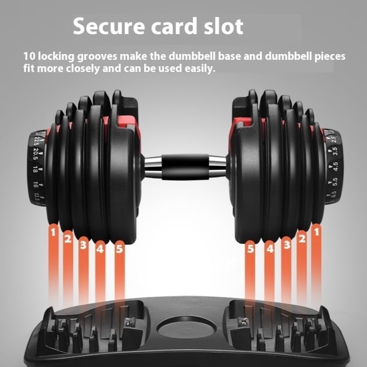 Adjustable dumbbell 15-way