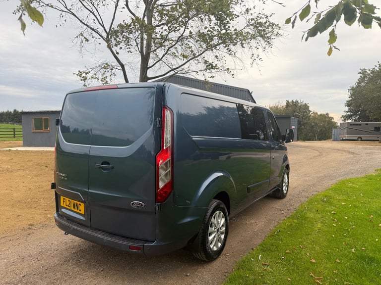 2021 Ford Transit Custom 2.0 EcoBlue 170ps crew cab ***VAT INCLUDED***Limited Van PANEL VAN Diese...