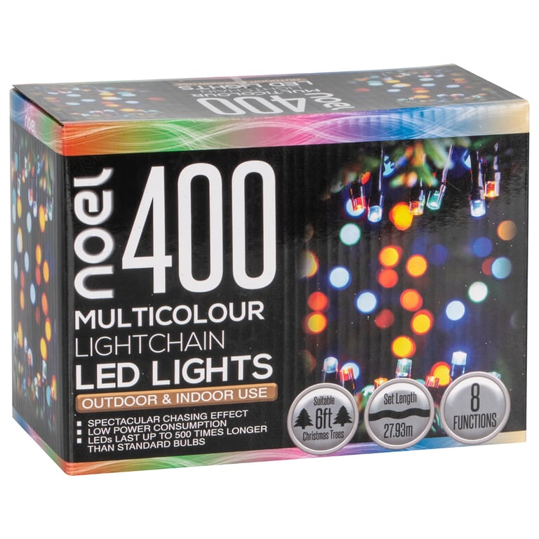 400 LED Light Chain (Christmas Lights) - Length is 32.93m