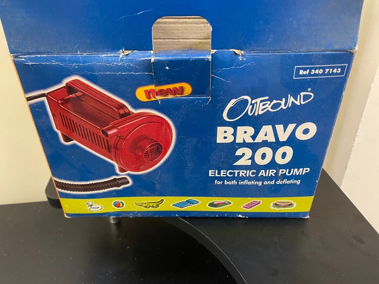 Red electric air pump