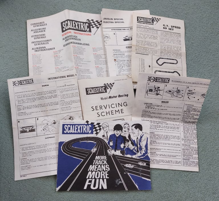 Vintage Scalextric bundle