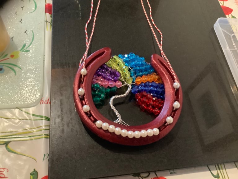 BESPOKE GENUINE Scottish horse shoe decor. BARGAIN price thanks ☺️ 