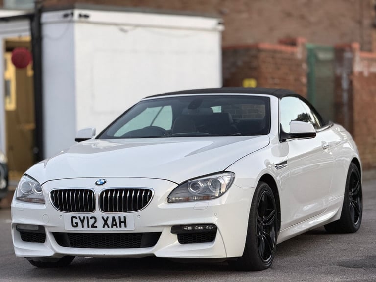 2012 BMW 6 Series 640d M Sport 2dr Auto CONVERTIBLE Diesel Automatic