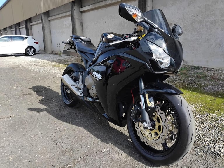 2009 09 HONDA CBR 1000 RR-8 FIREBLADE CBR1000RR CBR1000 BLACK SPORTS SUPERBIKE