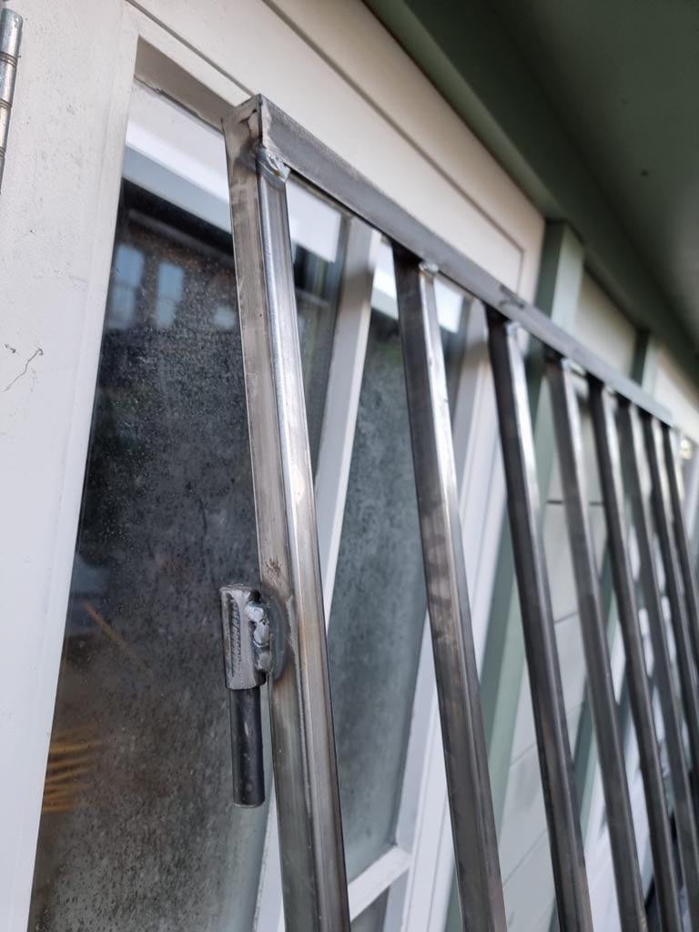 Steel Security Gate Unpainted 2mx1m