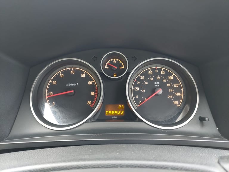 Vauxhall, ZAFIRA, MPV, 2009, Only 98,000 miles, Manual, 1598 (cc), 5 doors