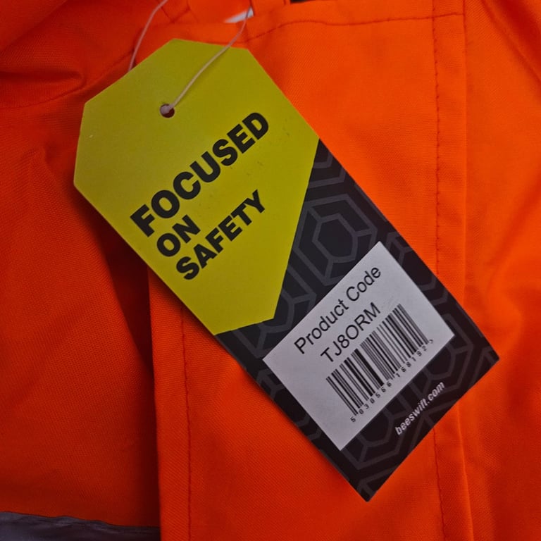 Beeswift Orange Hi-vis Jacket 