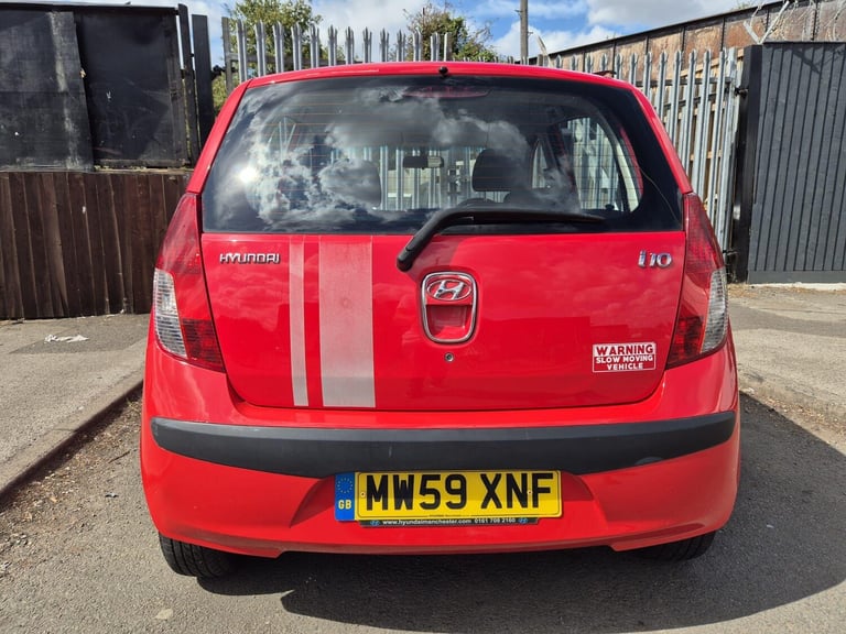 2010 Hyundai i10 1.2 Classic Euro 4 5dr HATCHBACK Petrol Manual