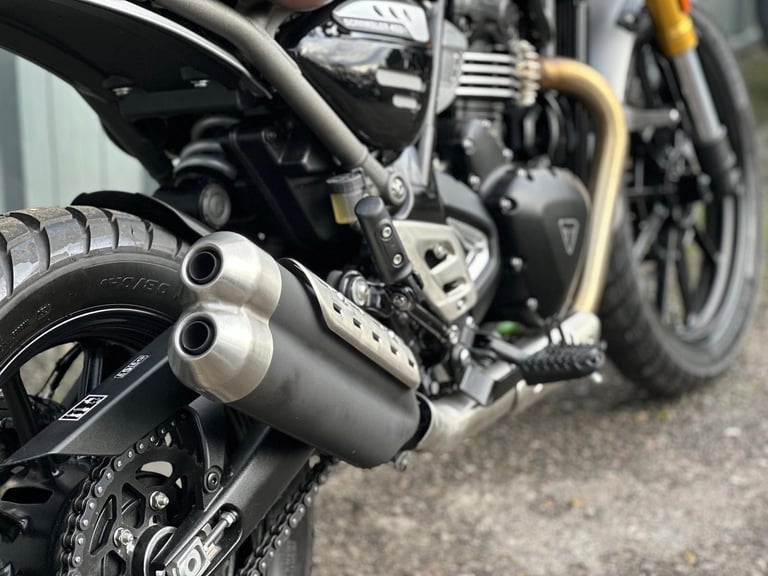 Stunning One Owner 2024/24 Triumph Scrambler 400X Motorcycle 