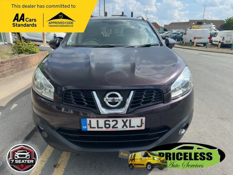 2012 NISSAN QASHQAI+2 1.6 N-TEC+ SUV 5DR PETROL MANUAL 2WD EURO 5 (117 PS)