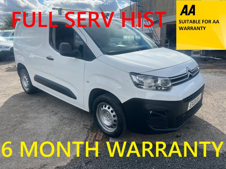 image for 2021 Citroen Berlingo 1.5 BlueHDi 1000Kg Enterprise 100ps PANEL VAN Diesel Manual