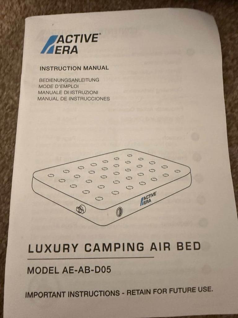 image for Inflatable double bed matress